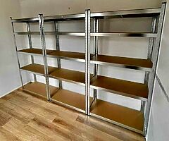 SHELVING RACKING RACKS SHELVES STORAGE CONTAINERS GARAGES SHEDS
