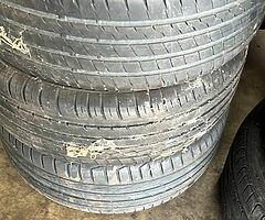 5x112 alloys with 5mm tread x4