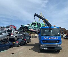 SCRAP CARS VANS JEEPS WANTED CASH PAID DVLNI PAPERWORK COMPLETED LETTER OF DISPOSAL GIVEN