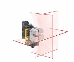 DEWALT DW089K-XJ RED SELF-LEVELLING MULTI-LINE LASER LEVEL