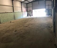 SHED to rent 78 m X 9 Meter .  Door 4.7 m high - Image 3/5