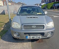 2003 Santa Fe 2L Diesel
