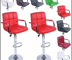 HIGH BAR STOOLS - Adjustable Gas Height - DELIVERY 