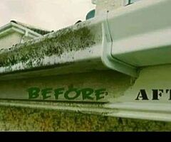 Gutters cleaned and sealed