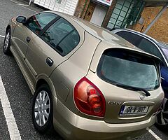 Nissan Almera 105mls on clock
Tax 08/22