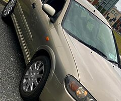 Nissan Almera 105mls on clock
Tax 08/22