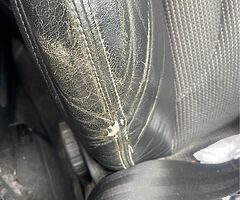 Audi b8 a4 s-line interior seats half leather