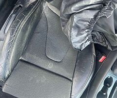 Audi b8 a4 s-line interior seats half leather