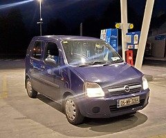 OPEL AGILA 2005 1.0 PETROL 5 DOOR HATCHBACK 5 SPEED GEARBOX POWER STEERING DELIVERY AVAILABLE - Image 4/8