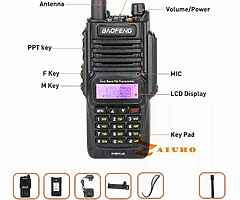 Baofeng UV-9R Plus 8W High Power Long Range Walkie Talkies Two Way Radios - Image 8/10