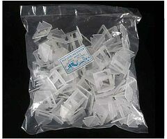Tile Leveling System Kit Spacer Clips, Pliers, Reusable Wedges for Floor, Wall Tile Leveler Tool