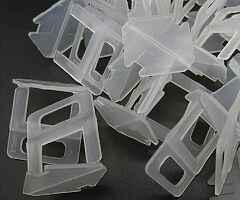Tile Leveling System Kit Spacer Clips, Pliers, Reusable Wedges for Floor, Wall Tile Leveler Tool - Image 4/10