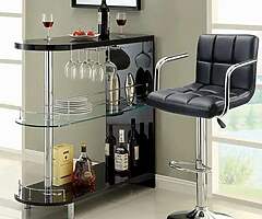 BAR STOOLS - Adjustable Gas Height - DELIVERY 