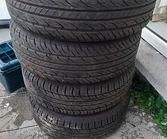 Toyota Avensis alloys for sale tyres 100% 205/55/16