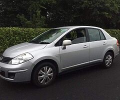 2007 Nissan tida NCT 09-23 tax 10-22 Tida 1.4 petrol saloon low km Silver