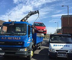 SCRAP CARS VANS JEEPS WANTED CASH PAID DVLNI PAPERWORK COMPLETED LETTER OF DISPOSAL GIVEN 
