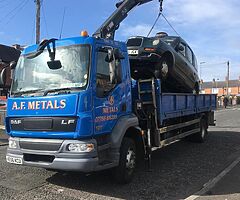 SCRAP CARS VANS JEEPS WANTED CASH PAID DVLNI PAPERWORK COMPLETED LETTER OF DISPOSAL GIVEN  - Image 6/10