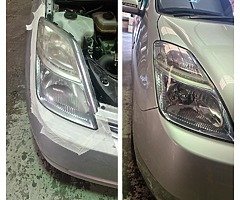 Restore head lights