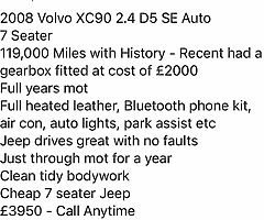 2008 Volvo XC90 - Image 8/9