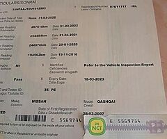 Nissan Qashqai 1.6 Petrol Manual 2007 driving perfect
