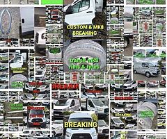 TRANSIT MK8 & CUSTOM PANELS
COMPLETE FRONTS 
ALL DOORS 
ALLOY WHEELS 
SIDE BARS ...