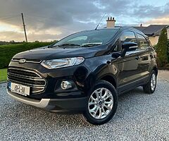 2015 FORD ECOSPORT TITANIUM 1.5 DIESEL TAXED NCT LOW MILEAGE MILEAGE 5 SPEED MANUAL