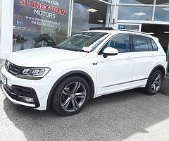 2018 2018 VOLKSWAGEN TIGUAN 2.0TDI 150 BHP HIGHLINE R LINE DSG AUTO  OR 622 P/M  TIGUAN