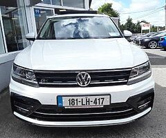 2018 2018 VOLKSWAGEN TIGUAN 2.0TDI 150 BHP HIGHLINE R LINE DSG AUTO  OR 622 P/M  TIGUAN