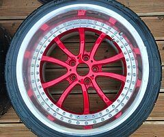 Works Bersaglio 3 piece wheels