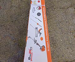 Brand new 6-in 1 2-stroke petrol strimmers