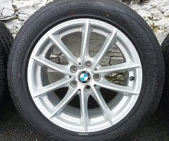 BMW Alloys with new tyres 225/55/17