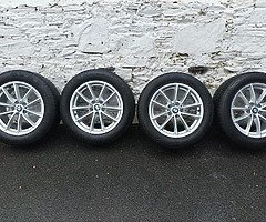 BMW Alloys with new tyres 225/55/17 - Image 3/5