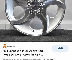 looking for a very clean set of 5/112 alphards