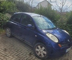 Car and 10 big desel batterys for sale