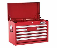 Britool E010239B 8 Drawer Tool Chest Cabinet – Red Top Box