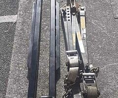Solomatic towing a frame for sale