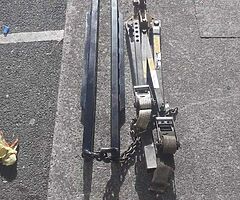 Solomatic towing a frame for sale