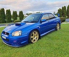 2004 Subaru Impreza WRX STI Type UK