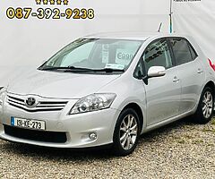 2013 Toyota Auris Automatic 1.4 we finance