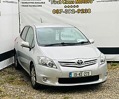2013 Toyota Auris Automatic 1.4 we finance