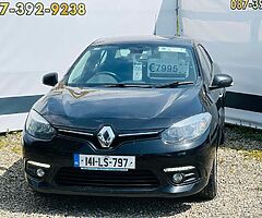 2014 Renault Fluence nct 2024 we finance