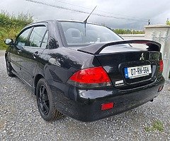 2007 MITSUBISHI LANCER PETROL 5 SPEED MANUAL NCT JANUARY 2023 TAXED SEPTEMBER 2022 - Image 5/10