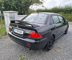 2007 MITSUBISHI LANCER PETROL 5 SPEED MANUAL NCT JANUARY 2023 TAXED SEPTEMBER 2022 - Image 7/10