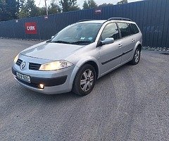 Renault Megane Estate 1.4Petrol Long NCT..Low kms Manual Transmission