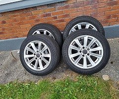 Bmw wheels 225 /55/17 150