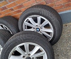 Bmw wheels 225 /55/17 150