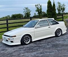 **AE86 Trueno booter**