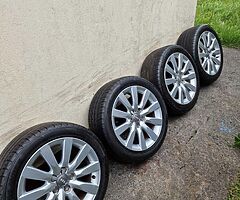 Set of Genuine 16" 5x100 With New Tyres