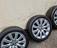 Set of Genuine 16" 5x100 With New Tyres