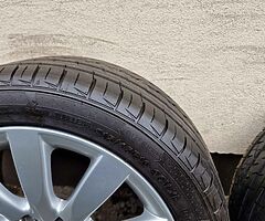 Set of Genuine 16" 5x100 With New Tyres - Image 5/6